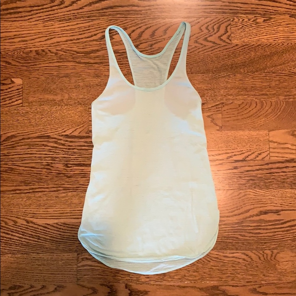 Light Blue Lululemon Tank Top